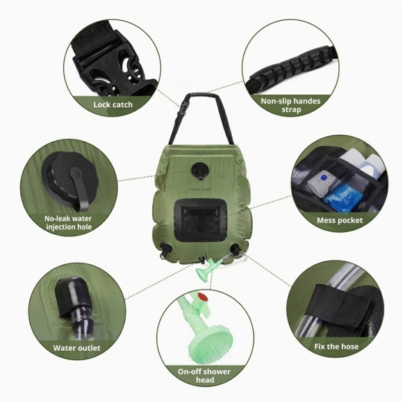 Portable shower - Picture 3 of 8